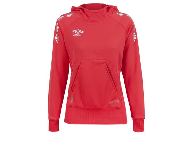 UMBRO UX-1 Hood Top Rosa/Vit L Träningströja med luva 